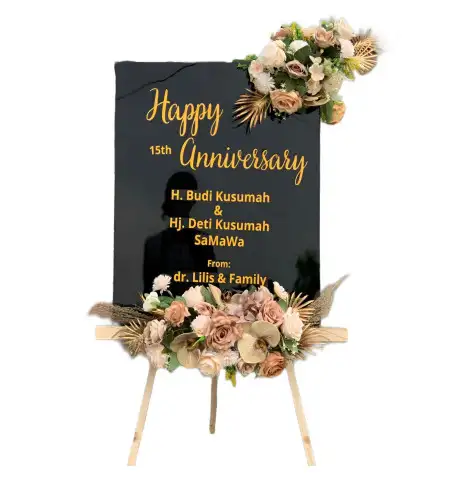 Papan Bunga Akrilik Ngadisono