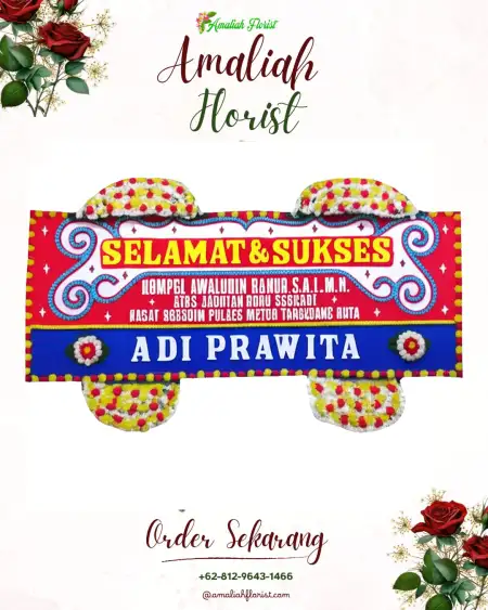 Papan Bunga Ucapan Selamat Ngadisono
