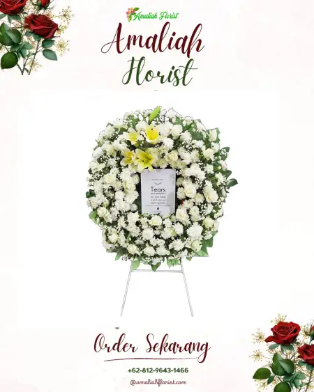 Krans Bunga Duka Ngadisono