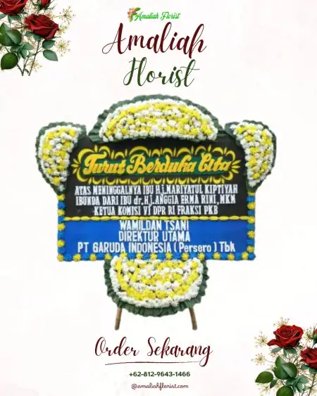 Papan Bunga Duka Ngadisono